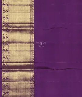 Purple Kanjivaram Silk Saree T5243983