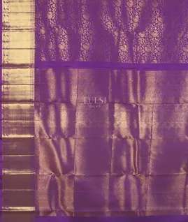 Purple Kanjivaram Silk Saree T5243984