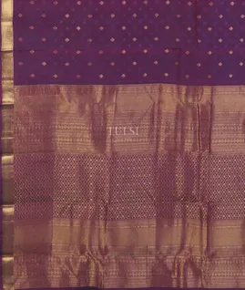 Purple  Soft Silk Saree T5495674