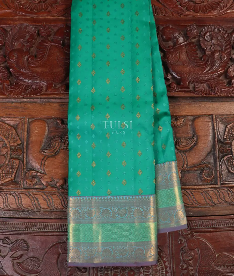 Green Soft Silk Saree T556138-image