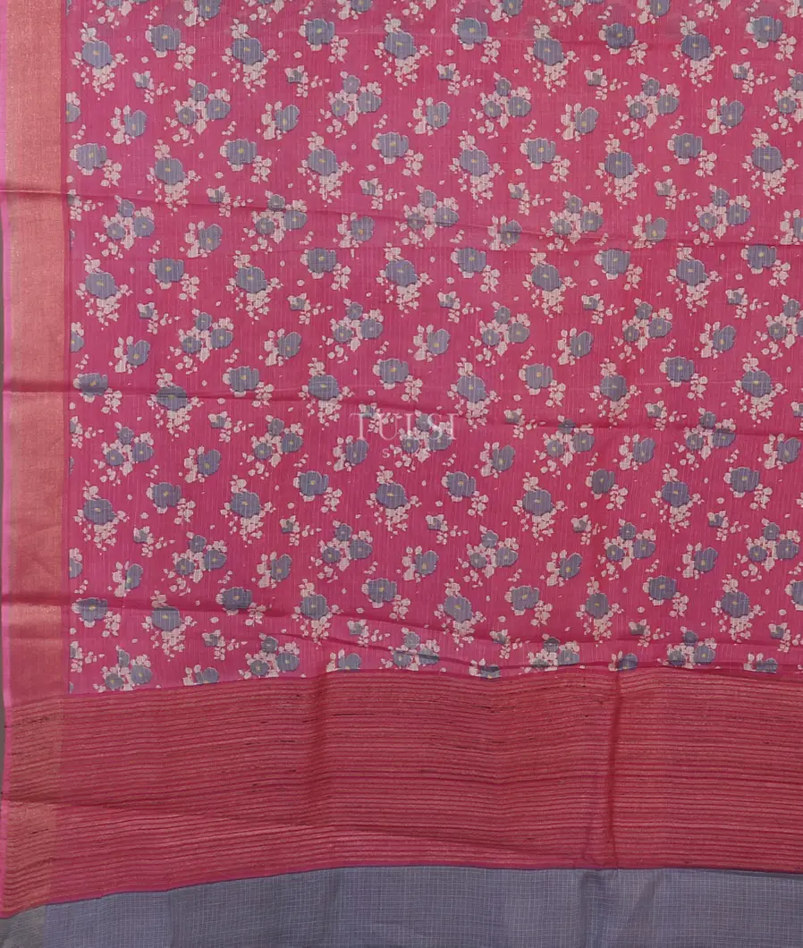 Pink Kota Cotton Saree T5572814