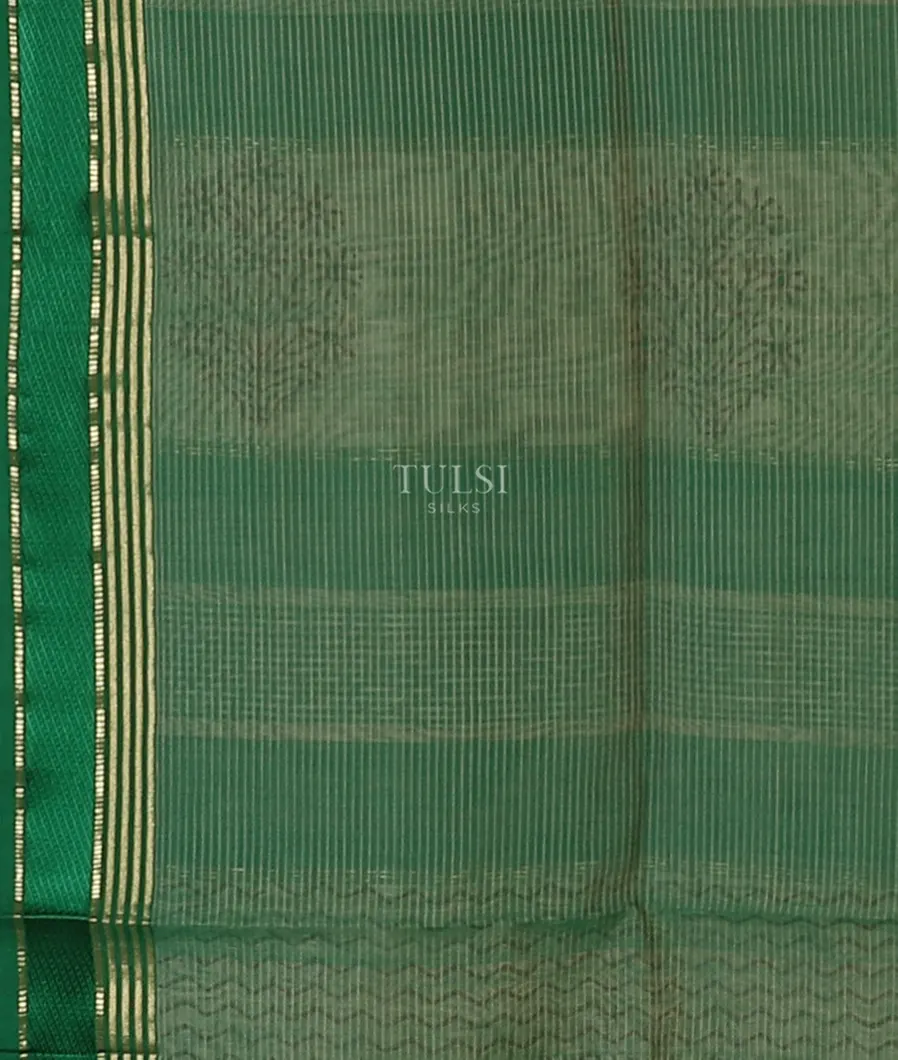 Grey Maheshwari Printed Cotton Saree T5616583