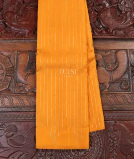 Yellow Kanjivaram Silk Saree T5493341
