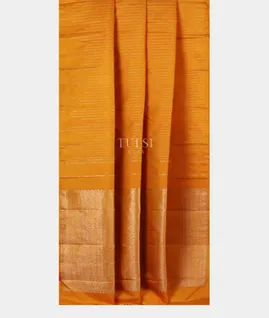 Yellow Kanjivaram Silk Saree T5493342