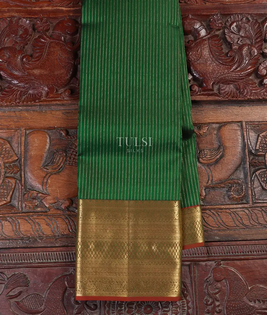 Green Soft Silk Saree T562834-image