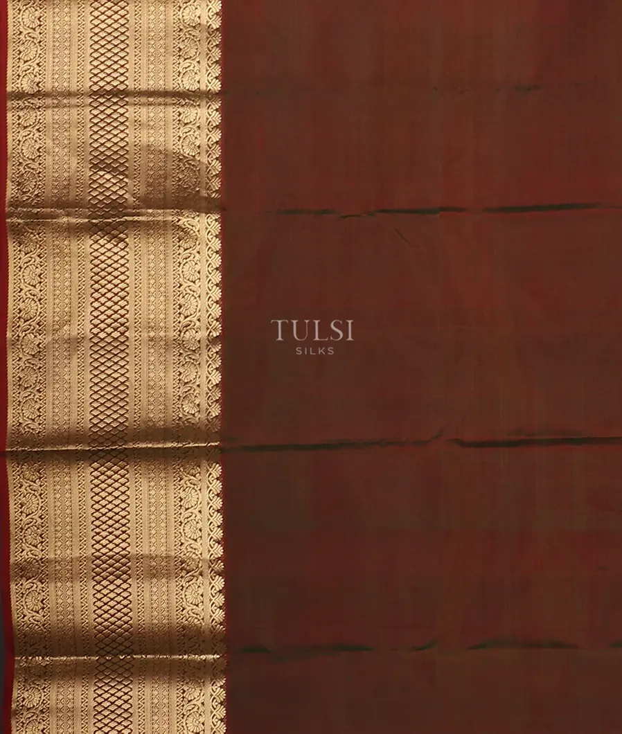 Green Soft Silk Saree T5628343