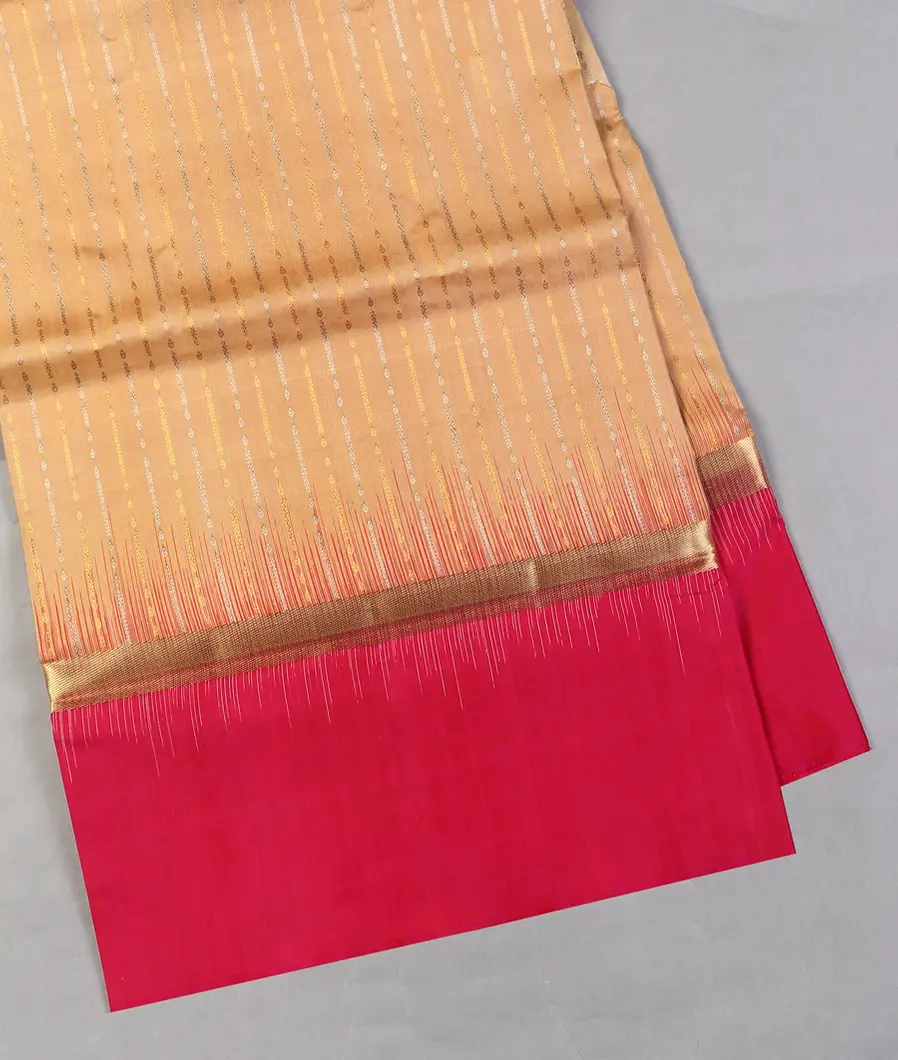 Beige Soft Silk Saree T540759-image