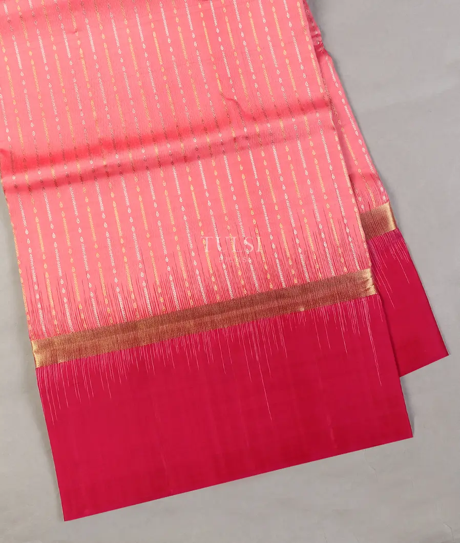 Pink Soft Silk Saree T558306-image
