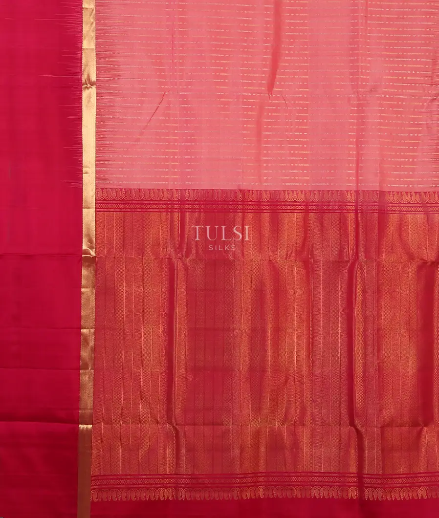 Pink Soft Silk Saree T5583064
