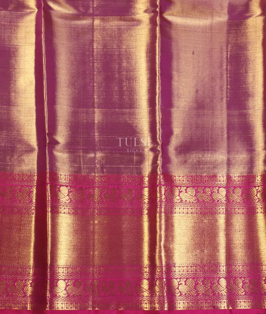 White Kanjivaram Tissue Silk Kids Pavadai T5477842