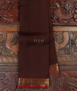 Brown Soft Silk Saree T5622371