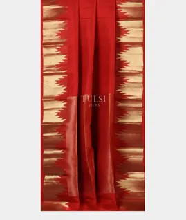 Red Soft Silk Saree T5620432