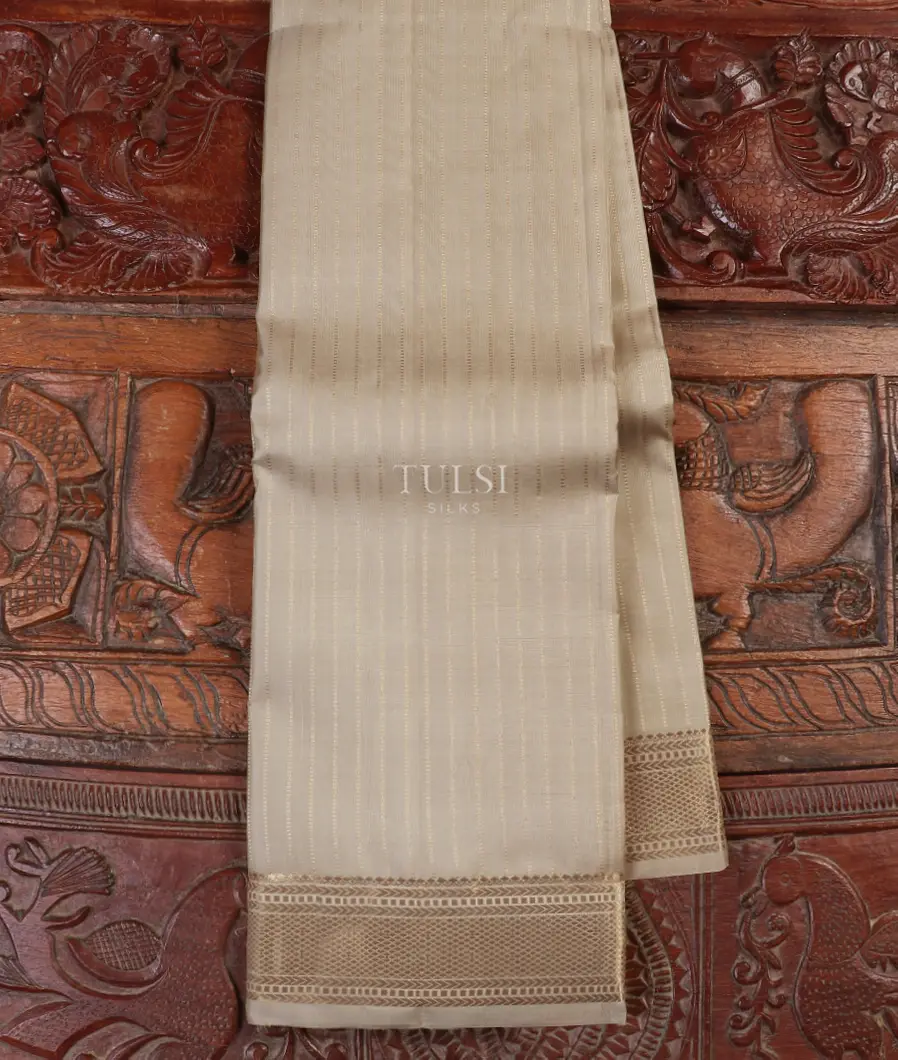 Grey Kanjivaram Silk Saree T560255-image