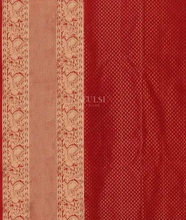 Red Soft Silk Saree T5628003