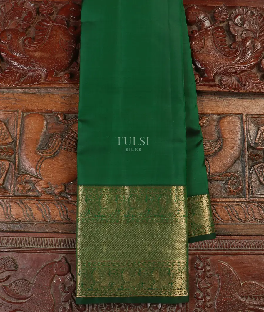 Green Soft Silk Saree T562795-image