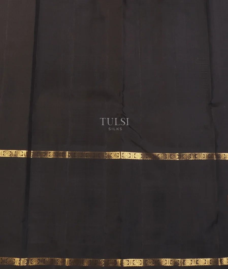 Burnt Orange Kanjivaram Silk Saree T5050043