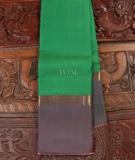 Green Soft Silk Saree T5621391