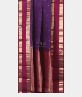 Purple Soft Silk Saree T5622082