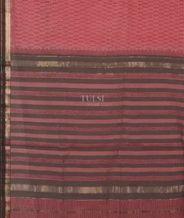 Pink Maheshwari Printed Cotton Saree T5616504