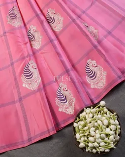 Pink Kanjivaram Silk Saree T5508962
