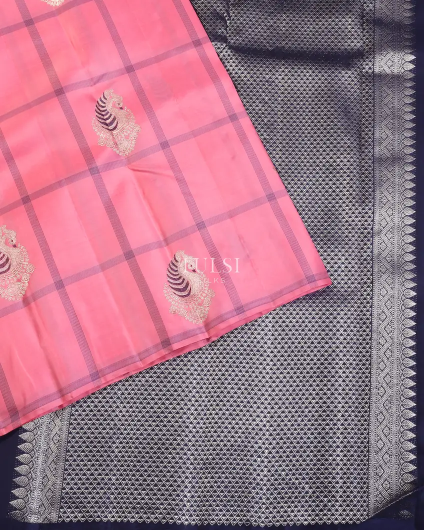 Pink Kanjivaram Silk Saree T5508965