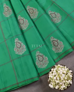 Green Kanjivaram Silk Saree T5508992