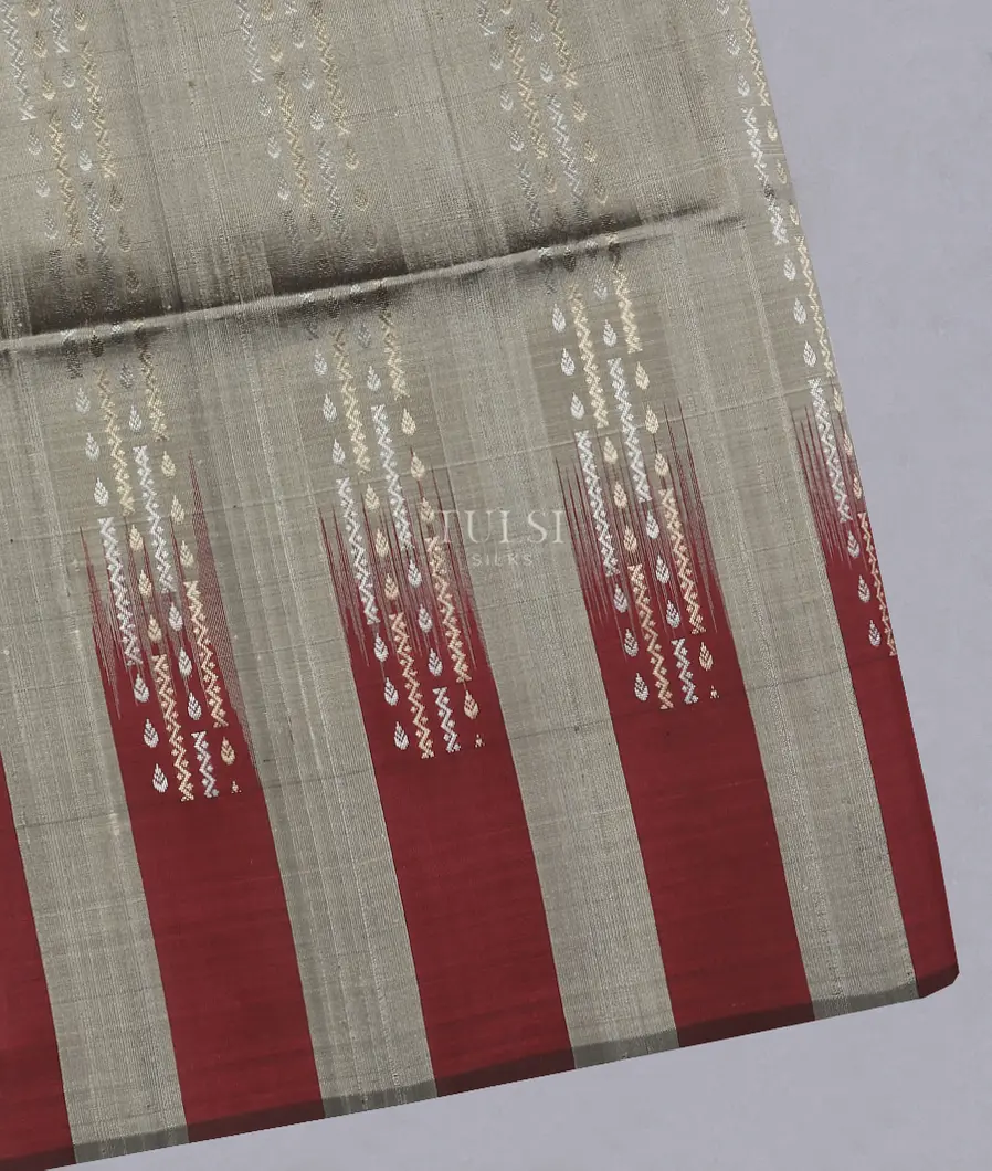 Grey Soft Silk Saree T561849-image