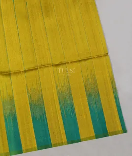 Yellowish Green Soft Silk Saree T5583681