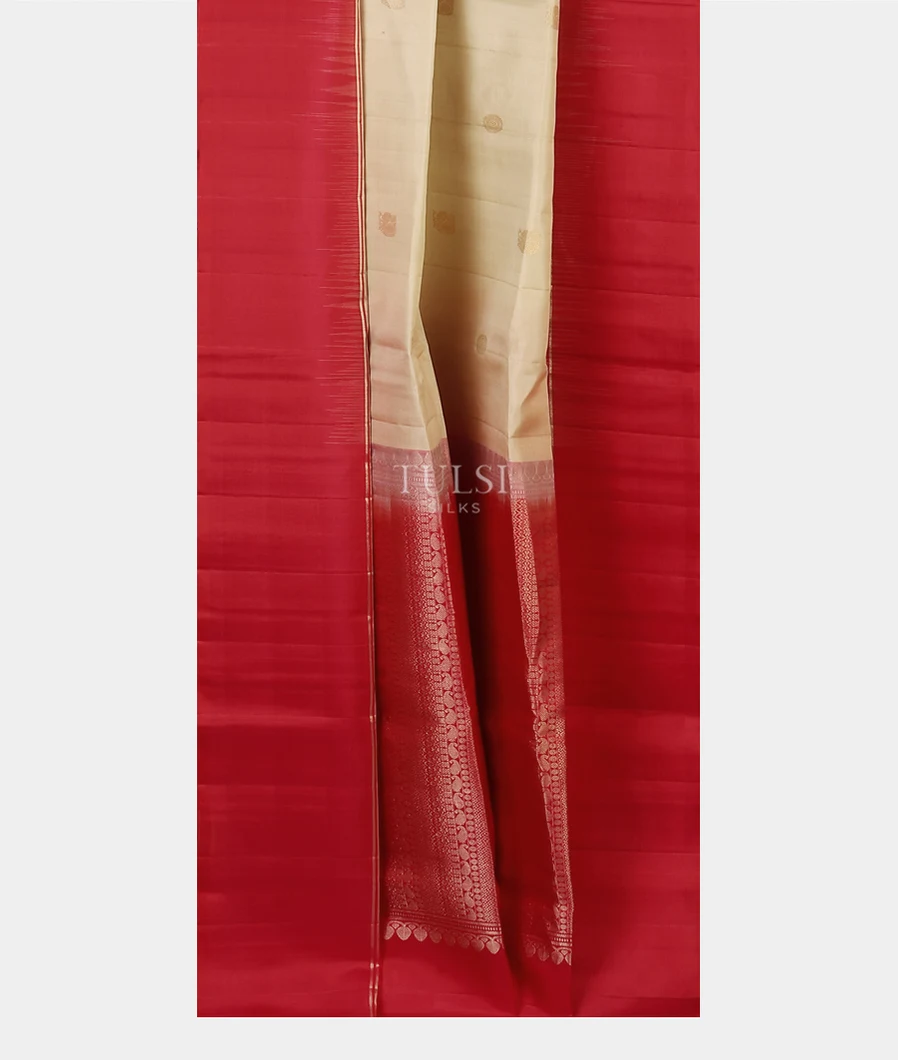 Light Beige Soft Silk Saree T5602352