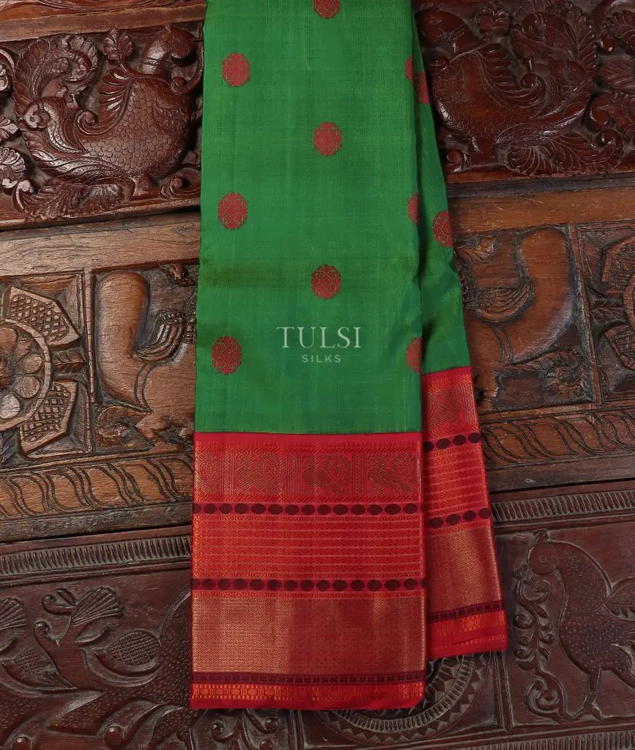 Green Kanjivaram Silk Saree T553172-image