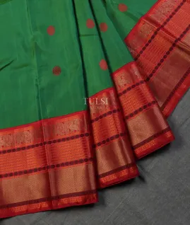 Green Kanjivaram Silk Saree T5531722