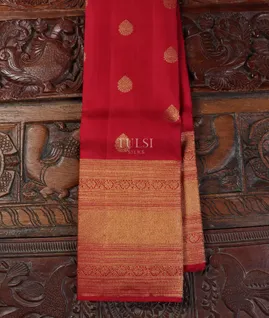 Red Kanjivaram Silk Saree T5327211