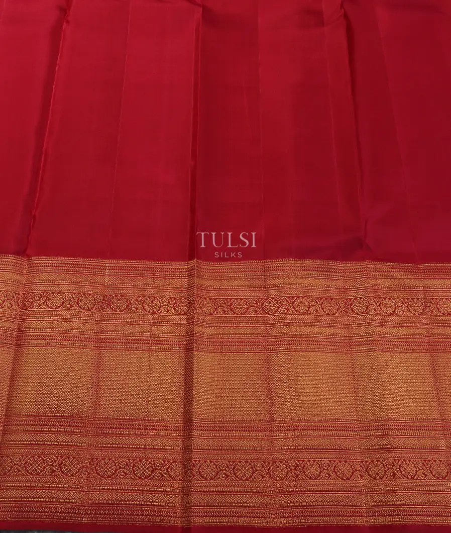 Red Kanjivaram Silk Saree T5327213