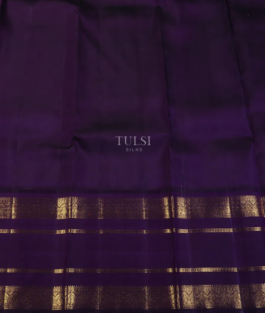 Yellow Kanjivaram Silk Saree T5605823