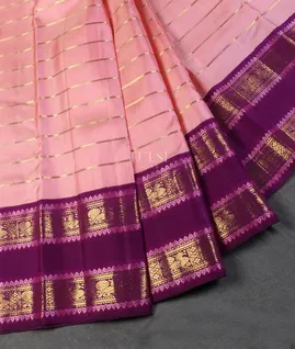 Pink Kanjivaram Silk Saree T5410142