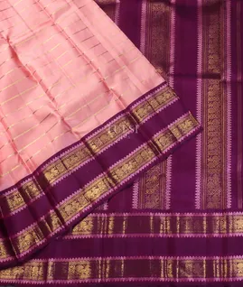 Pink Kanjivaram Silk Saree T5410144