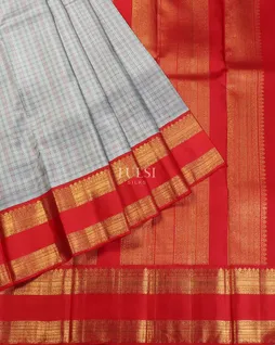 Grey Kanjivaram Silk Saree T5254114