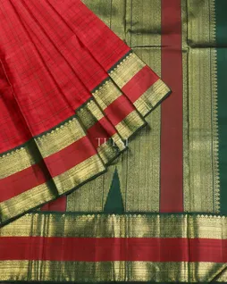 Red Kanjivaram Silk Saree T5361884