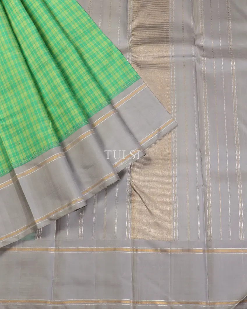 Green Kanjivaram Silk Saree T5601522