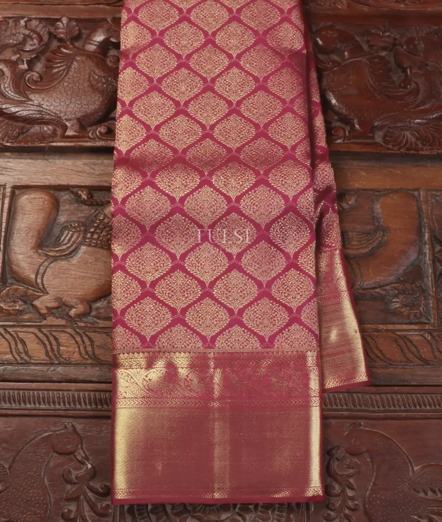 Purple Kanjivaram Silk Saree T563119-image