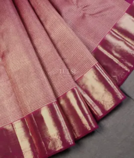 Purple Kanjivaram Silk Saree T5451084