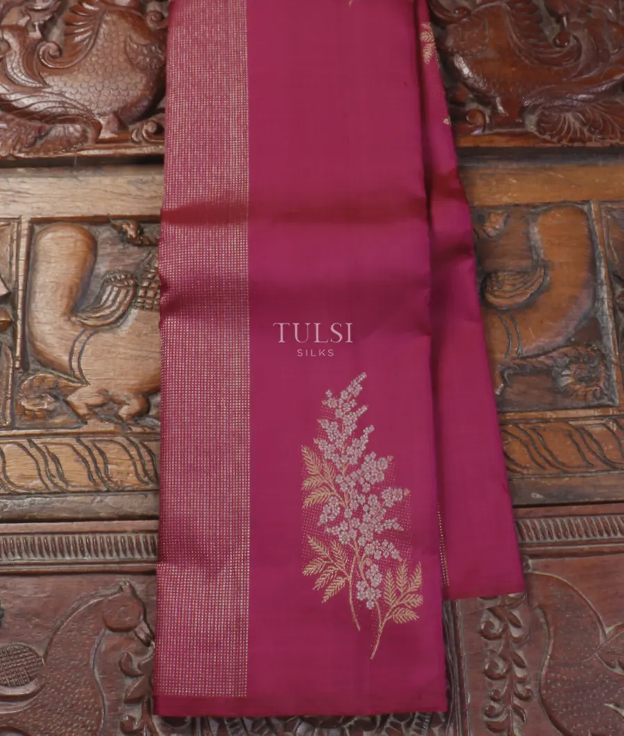 Purple Kanjivaram Silk Saree T542167-image
