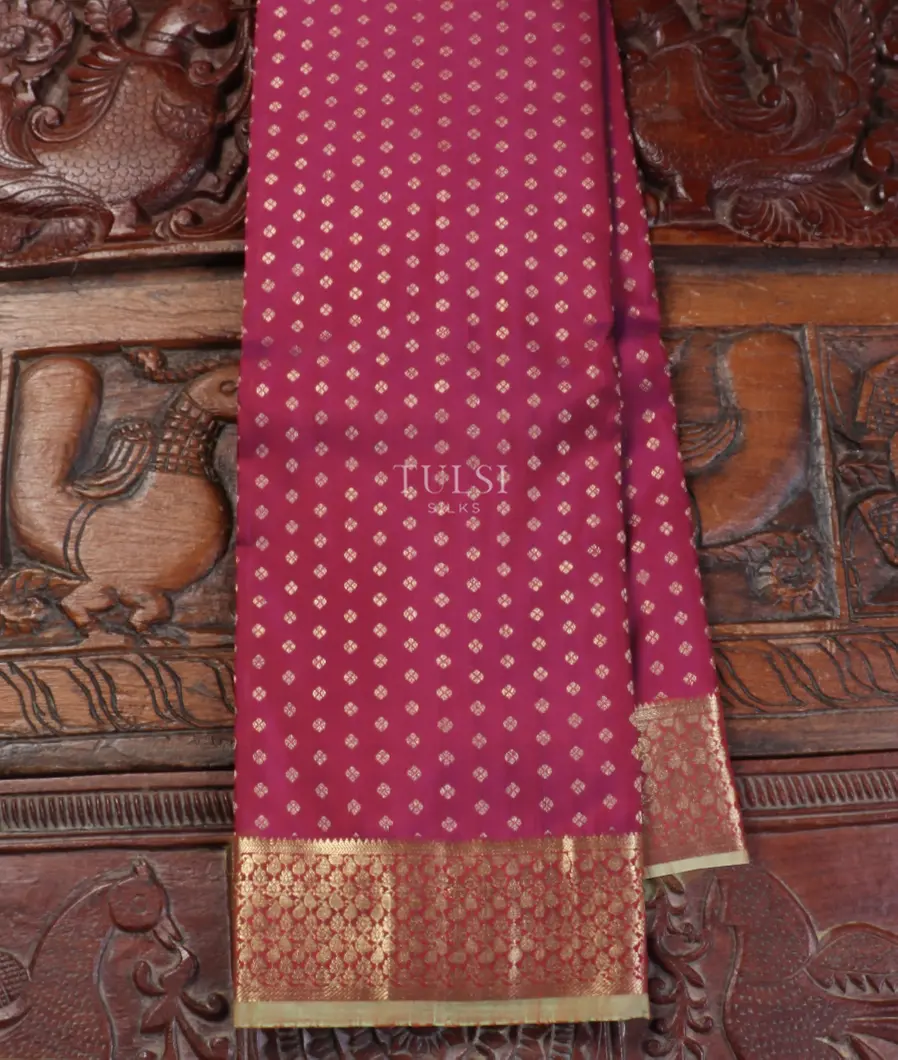 Purple Kanjivaram Silk Saree T536822-image