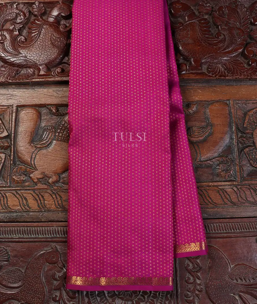 Purple Kanjivaram Silk Saree T486890-image