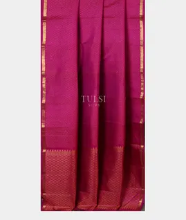 Purple Kanjivaram Silk Saree T4868902