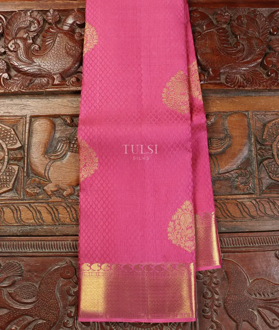 Pink Kanjivaram Silk Saree T501094-image