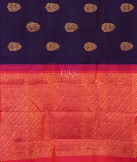 Blue Kanjivaram Silk Saree T5612024