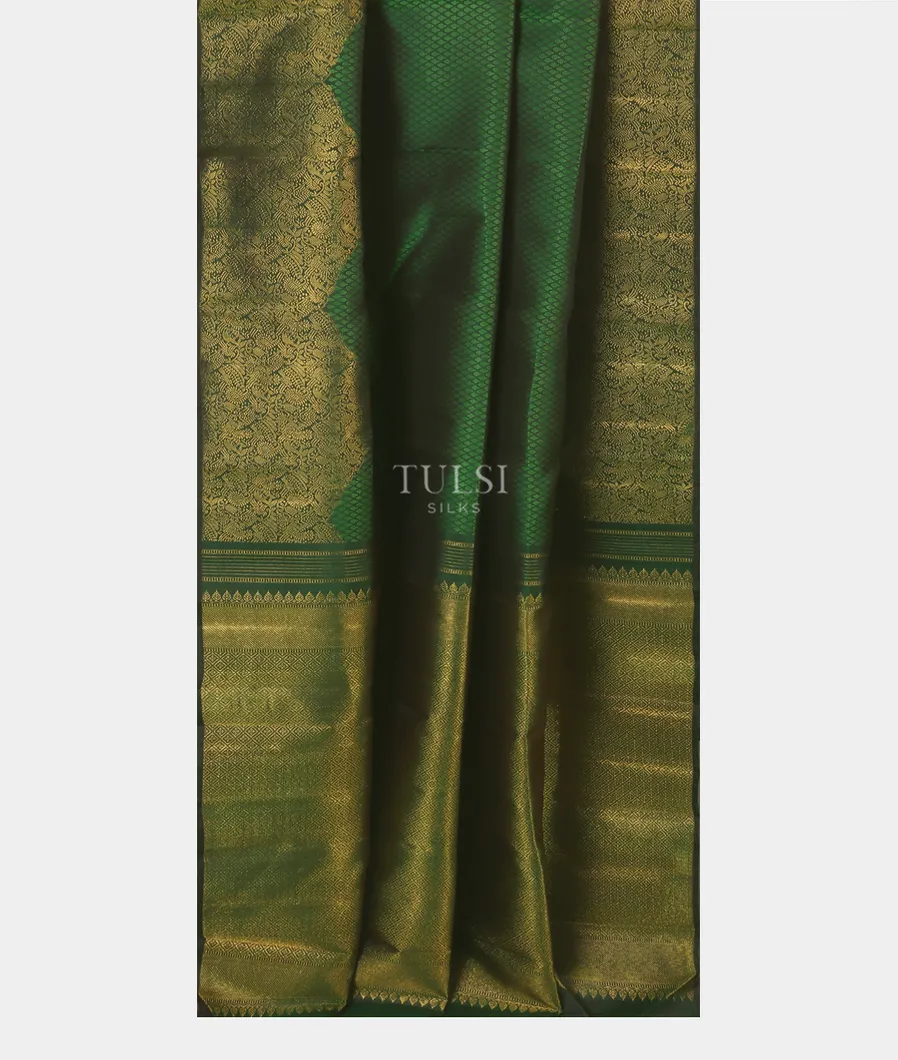Green Kanjivaram Silk Saree T5152712