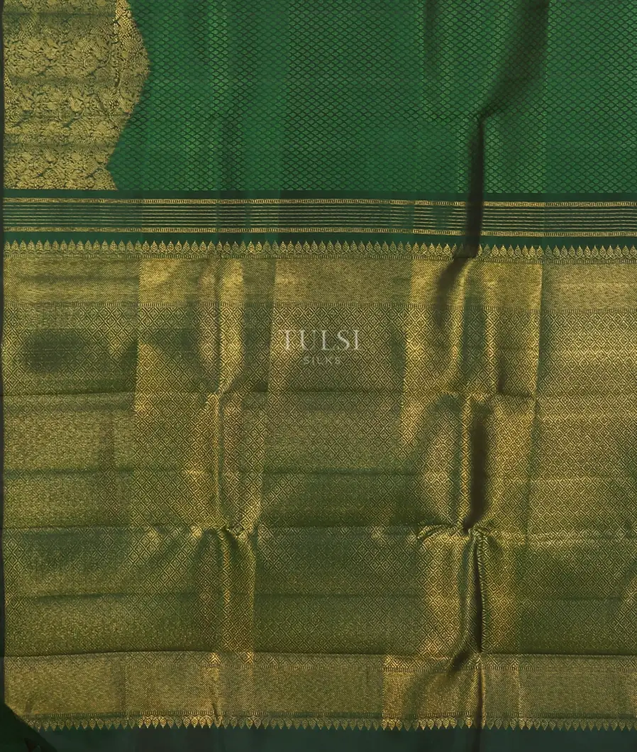 Green Kanjivaram Silk Saree T5152714