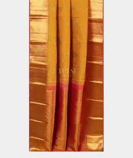 Yellow Kanjivaram Silk Saree T5327172